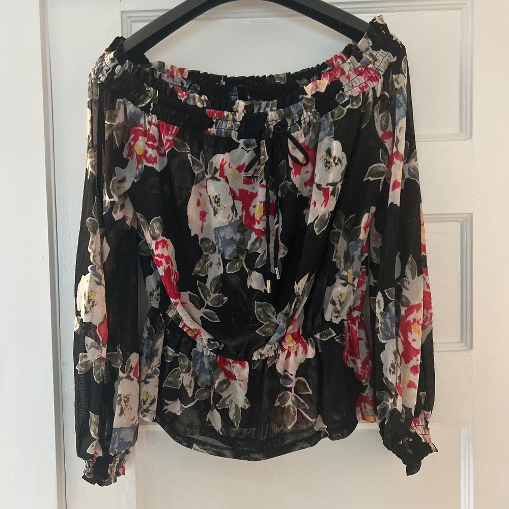 WHBM mesh off the shoulder too